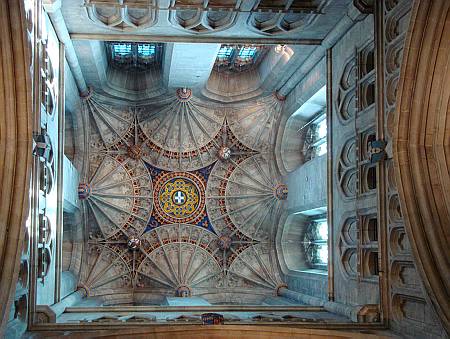 Canterbury - Central Tower Fan Vaulting